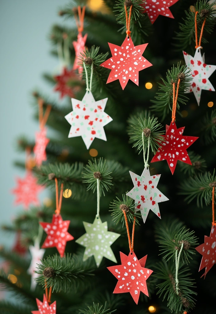 22 Magical Christmas Crafts to Spread Holiday Cheer (Don't Miss #8!) - 1. Festive Paper Ornaments