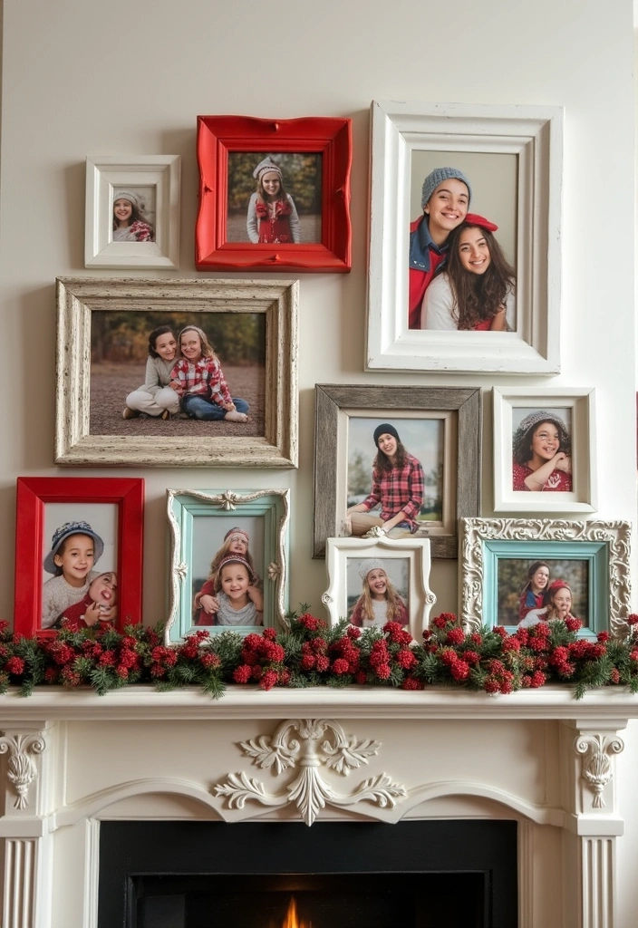 22 Magical Christmas Crafts to Spread Holiday Cheer (Don't Miss #8!) - 15. Holiday Photo Frames