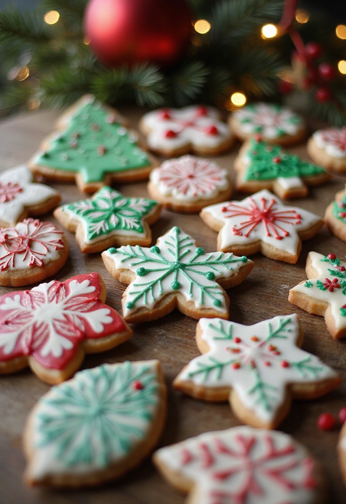 22 Magical Christmas Crafts to Spread Holiday Cheer (Don't Miss #8!) - 17. Christmas Cookie Decorating