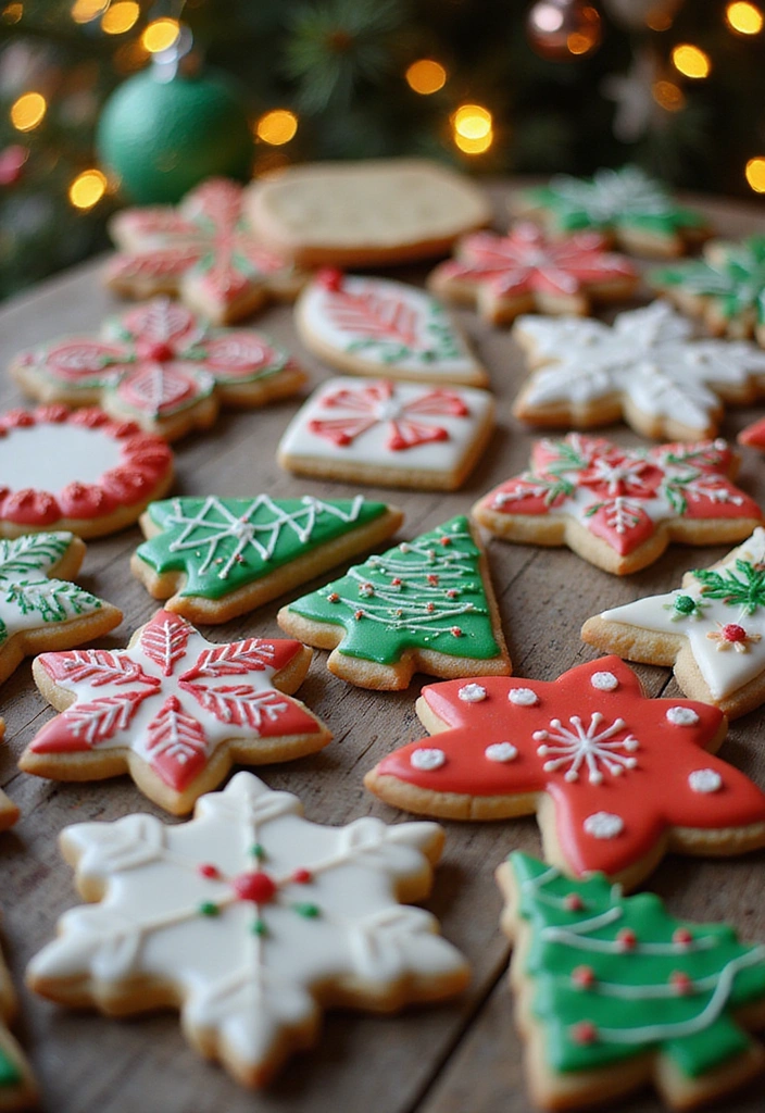 22 Magical Christmas Crafts to Spread Holiday Cheer (Don't Miss #8!) - 17. Christmas Cookie Decorating
