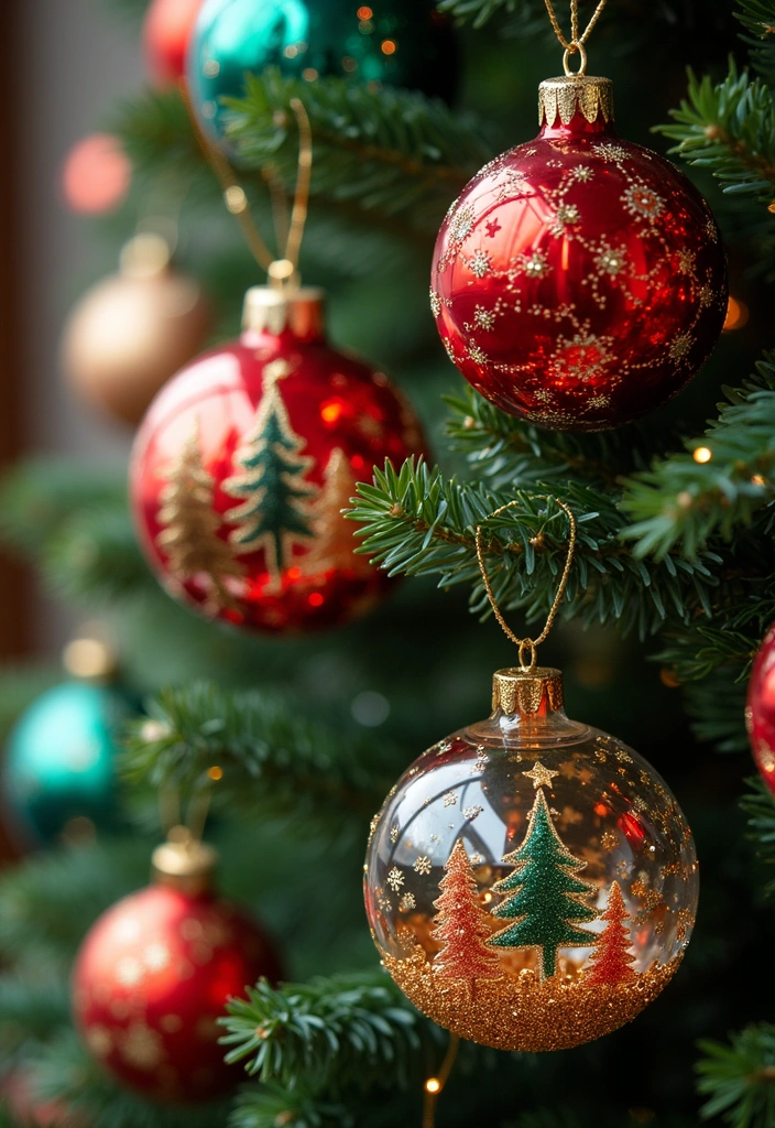 22 Magical Christmas Crafts to Spread Holiday Cheer (Don't Miss #8!) - 19. Christmas Tree Baubles